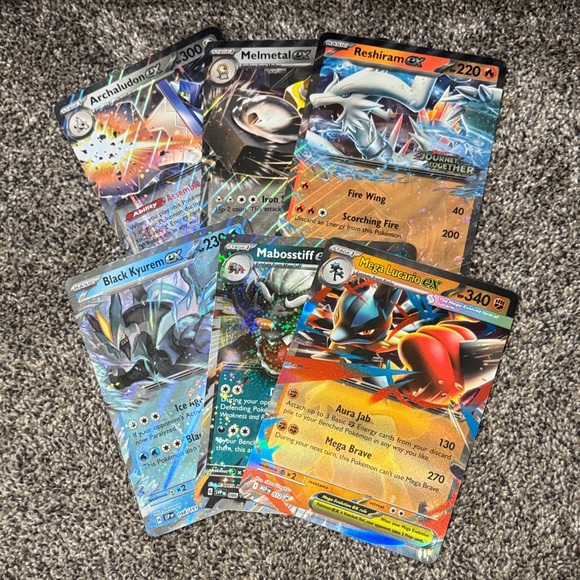 Pokemon Other - Pokemon Trading Mega Promo Cards Collection